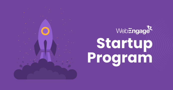 WebEngage Startup Program