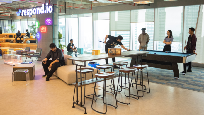 Respond.io ’s new office comprises spaces for deep work, collaboration and leisure.